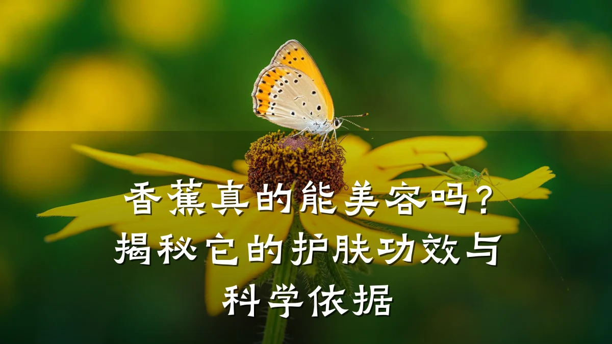 香蕉真的能美容吗？揭秘它的护肤功效与科学依据