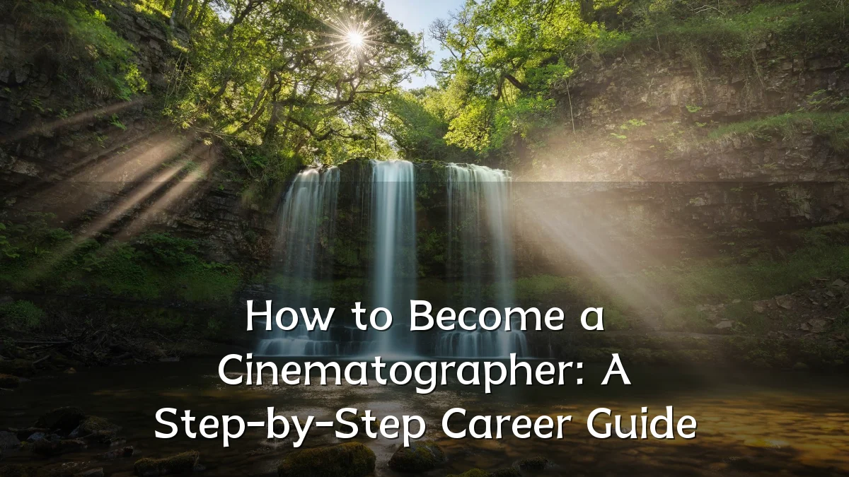 How to Become a Cinematographer: A Step-by-Step Career Guide