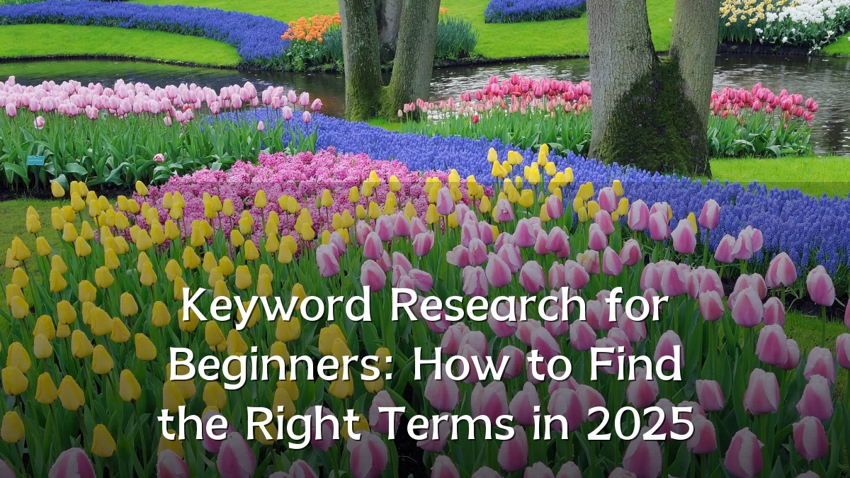 Keyword Research for Beginners: How to Find the Right Terms in 2025