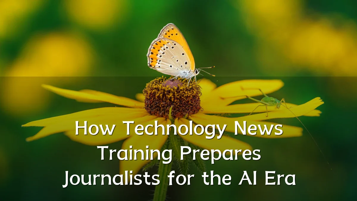 How Technology News Training Prepares Journalists for the AI Era