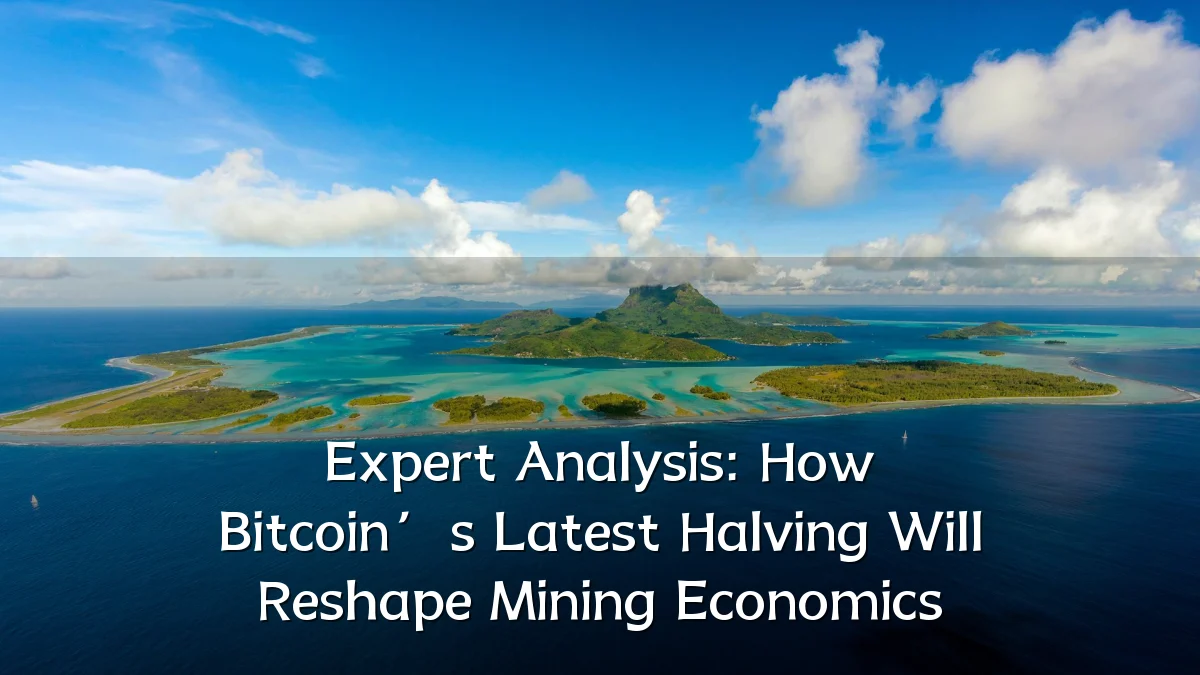 Expert Analysis: How Bitcoin’s Latest Halving Will Reshape Mining Economics