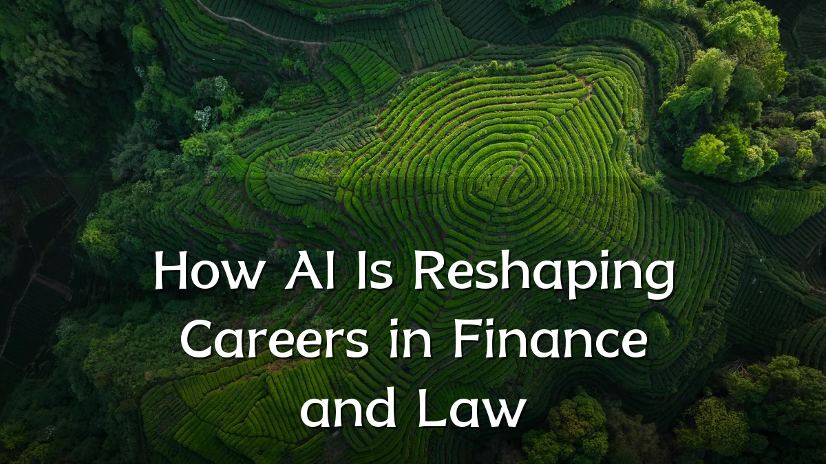 How AI Is Reshaping Careers in Finance and Law