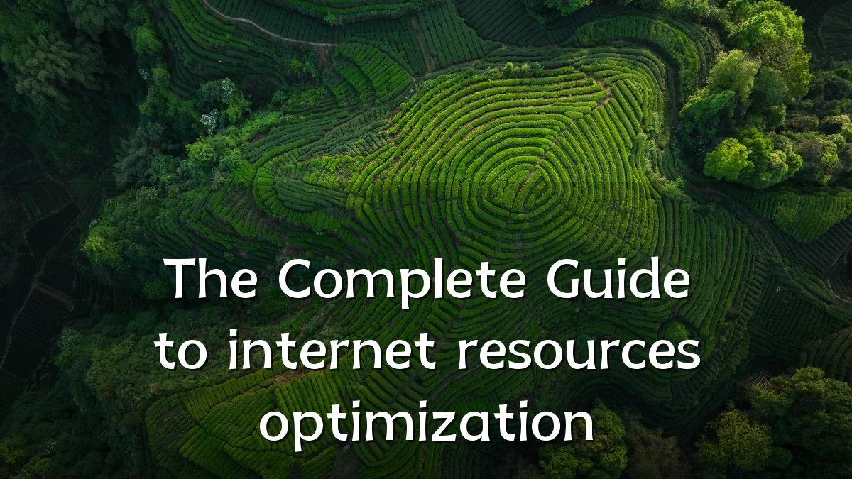 The Complete Guide to internet resources optimization