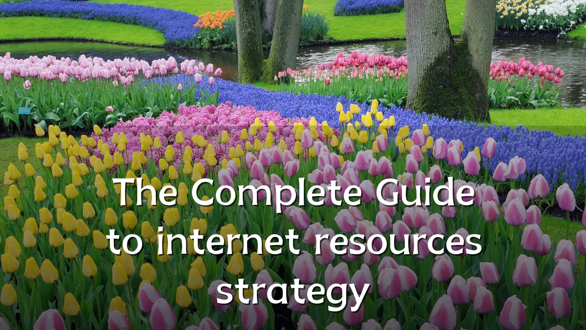 The Complete Guide to internet resources strategy