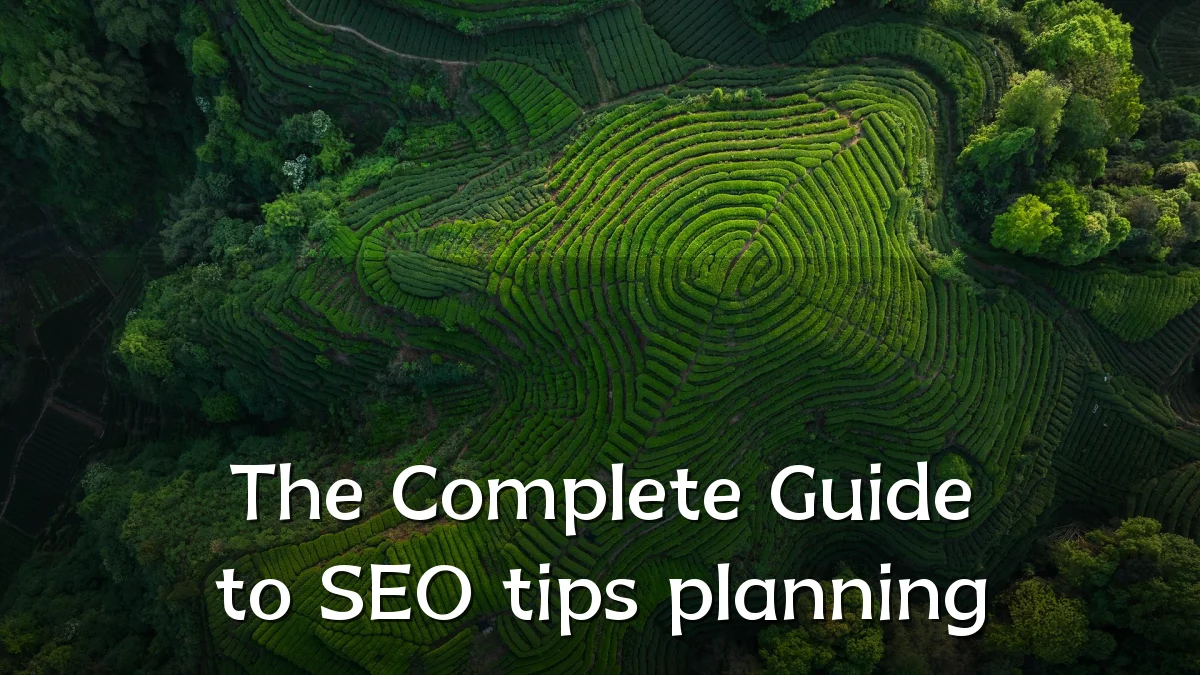 The Complete Guide to SEO tips planning